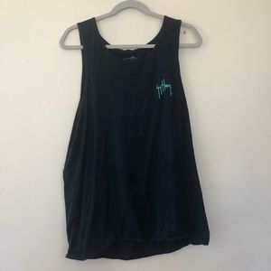 Guy Harvey navy blue tank top
